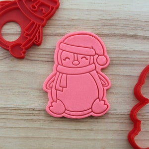 Penguin | Arctic Animal, Christmas, New Year Cookie Cutters and Embossers, Cake and Fondant Decorates