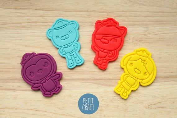 Octonauts Kwazii Cookie Pastry Biscuit Cutter Icing Fondant Baking Kitchen Cute