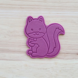 Squirrel | Animal, Garden, Forest, Woodland Cookie Cutters and Embossers, Cake and Fondant Decorates