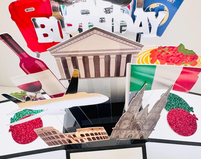 Rome Card in a box/3D card