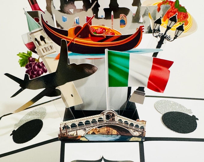 Venice Card in a box/3D card