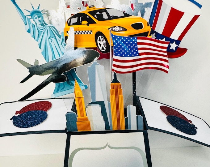 New York Card in a box/3D card