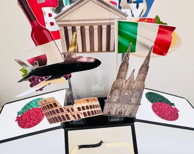 Rome Card in a box/3D card