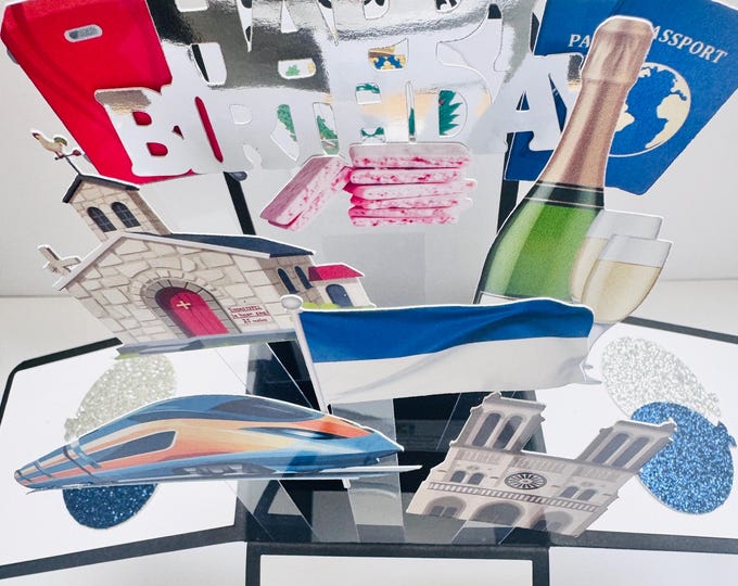 Reims Card in a box/3D card