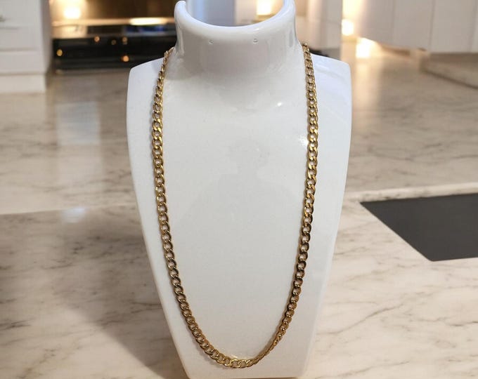 Gold Cuban Necklace - Various sizes