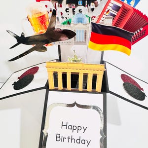 Carta di Berlino in una scatola/carta 3D
