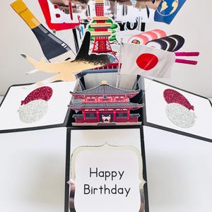 Tokyo Card dans une boîte/carte 3D