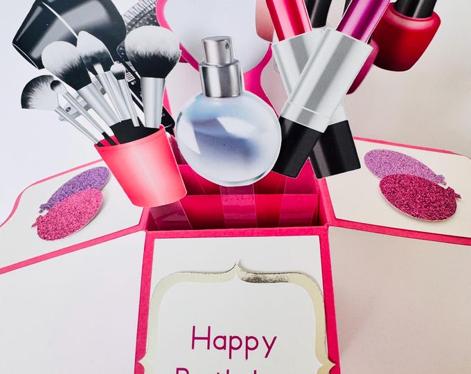 Make-Up/Beauty Card in a box