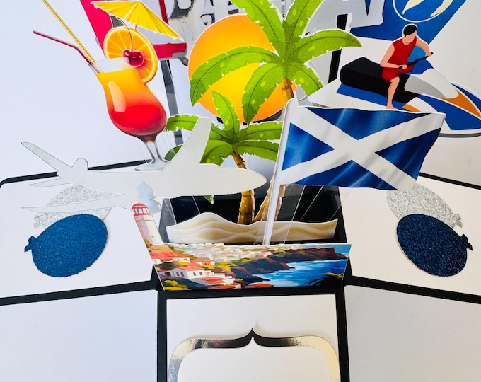 Tenerife Card in a box/3D card