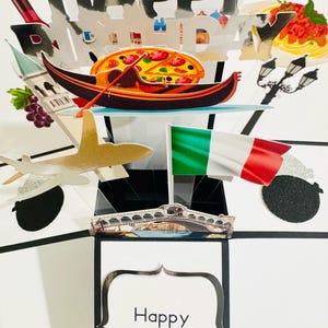 Carta Venezia in scatola/carta 3D