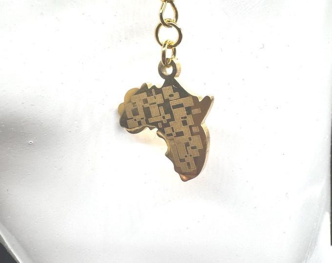 Africa Map Earring Selection
