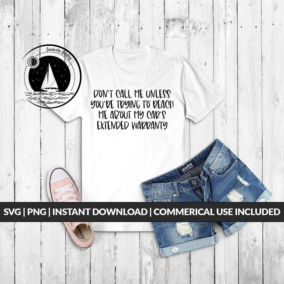 Car's Extended Warranty Joke PNG SVG Commercial Use Etsy