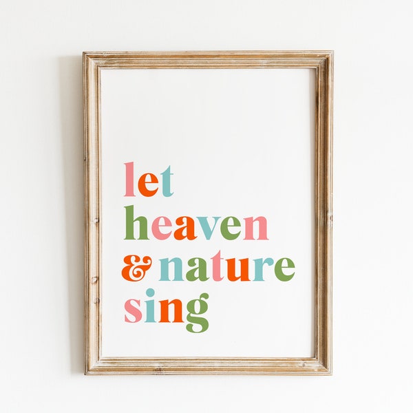 Heaven and Nature - Etsy