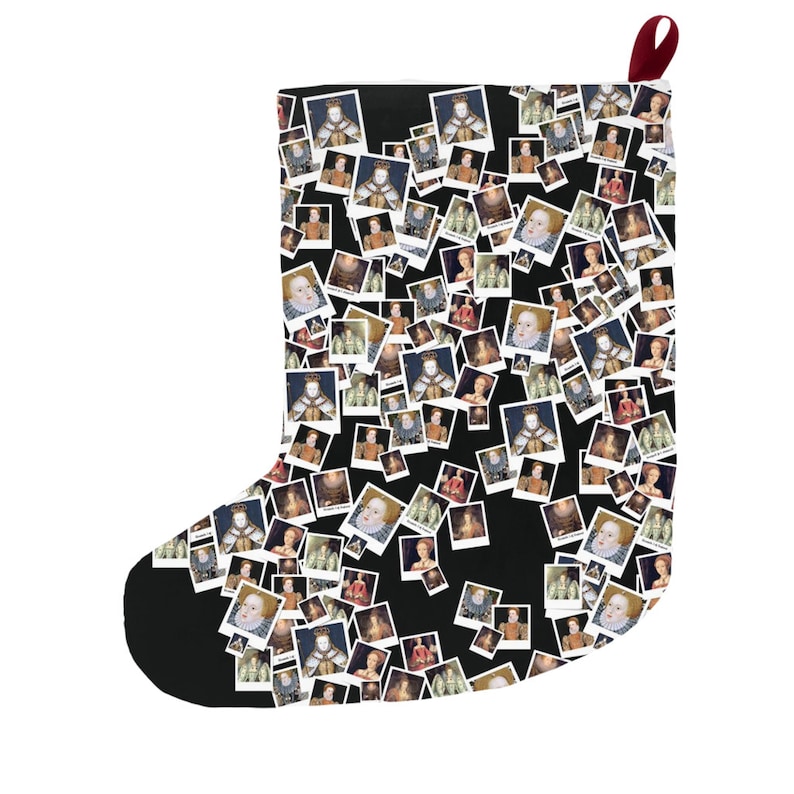 Elizabeth I Portrait Christmas Stocking