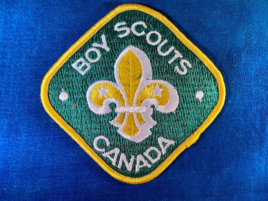 Vintage Boy Scouts Canada Patch Etsy