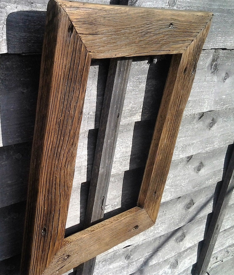 Rustic Wood Picture Frame for A4A3A2A1 Custom Made Etsy UK