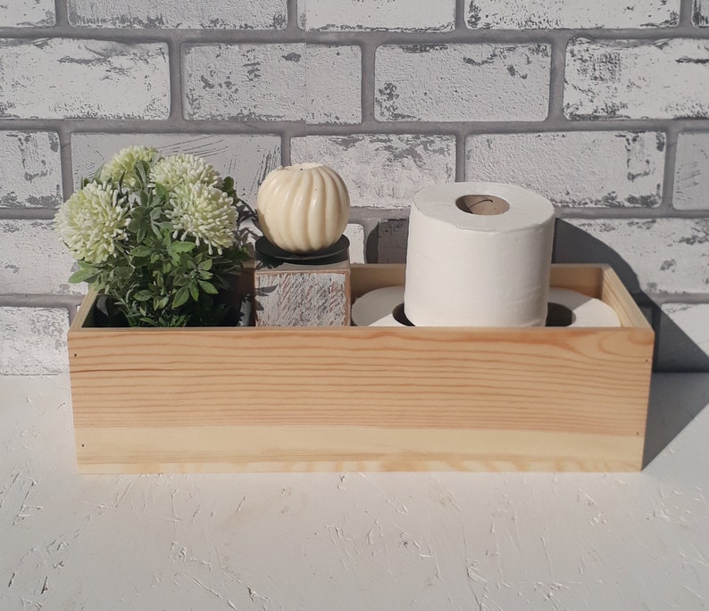 Pine Wood CD Storage Crate: Pyrography Arts & Crafts 44x14x12cm (Not CD)