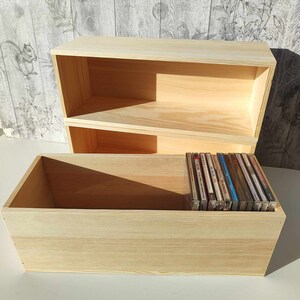 Pine Wood CD Storage Crate: Pyrography Arts & Crafts imagem 6