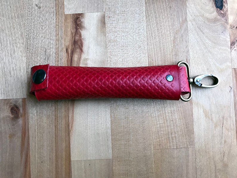 Diamond Pattern Leather Dice Holder Fits 7 Polyhedral Dice for Etsy