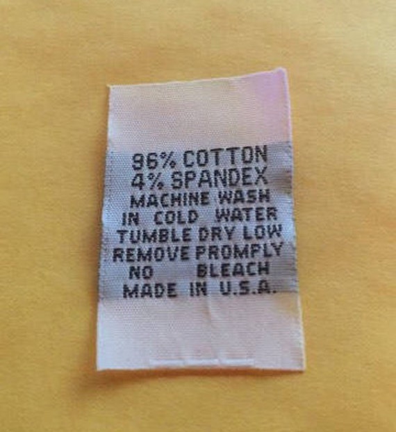 500 pcs WOVEN GARMENT SEWING LABELS /"MADE IN USA/" in White Free Shipping@USA