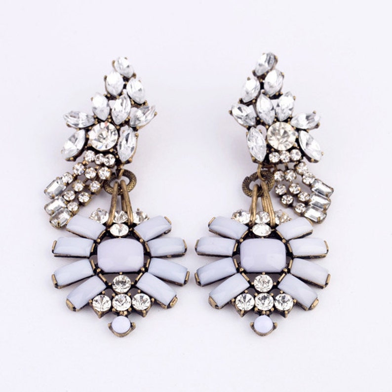 Large Statement Earrings Trendy