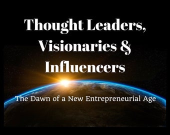 E-book! The Dawn of a New Entrepreneurial Age