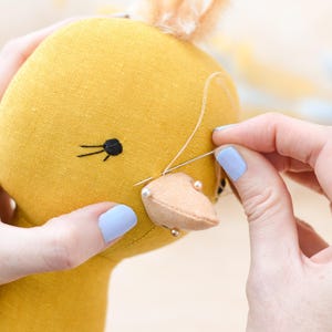 Chick Sewing Pattern, Chicken Soft Toy Pattern, Easter Sewing Pattern, Beginner Sewing Pattern, Stuffed Animal Pattern, Instant Download image 11