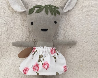 Bambi deer Fawn deer doll stuffed animal toy baby and child