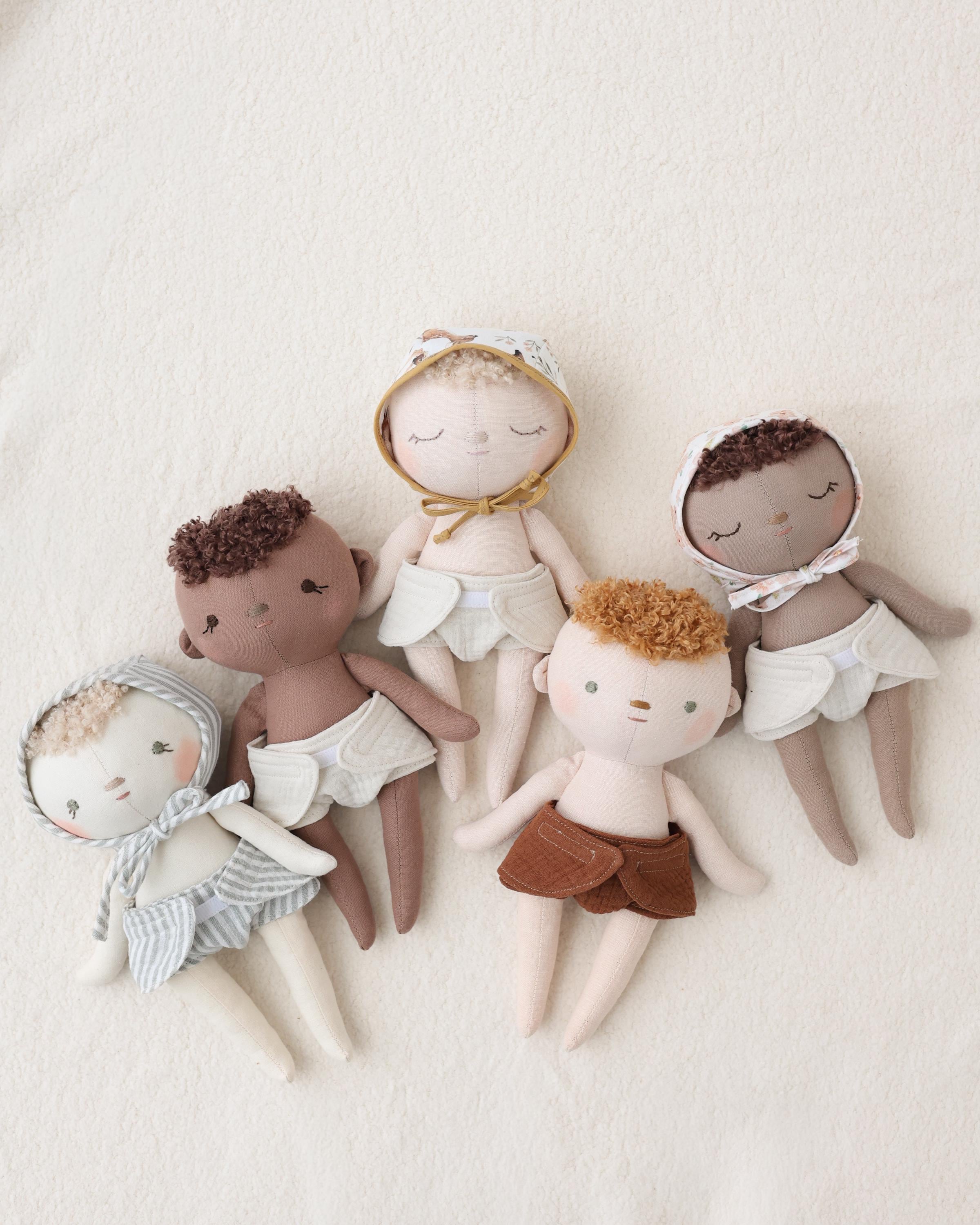布製の赤ちゃん人形 - Etsy 日本