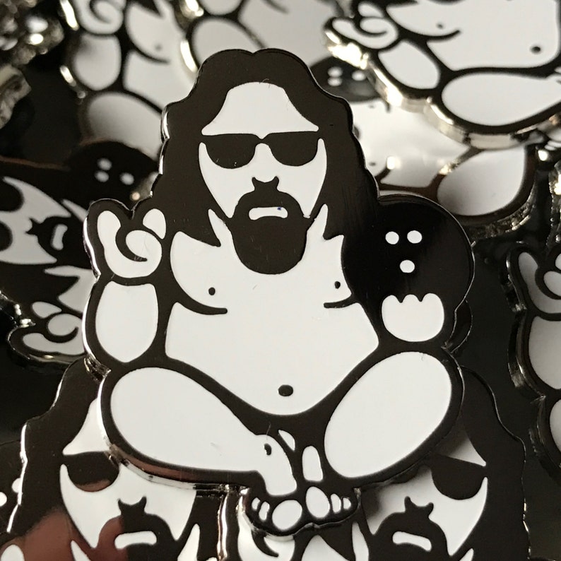 Duddha enamel pin The Big Lebowski