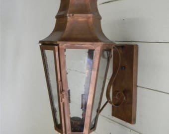 Broughton Lantern Kitchen Island Pendant Light Copper Rustic Outdoor Vintage Antique Individually Handcrafted For Excellence