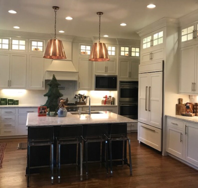 Copper Chandelier Kitchen Island Pendant Light Copper Light Etsy UK