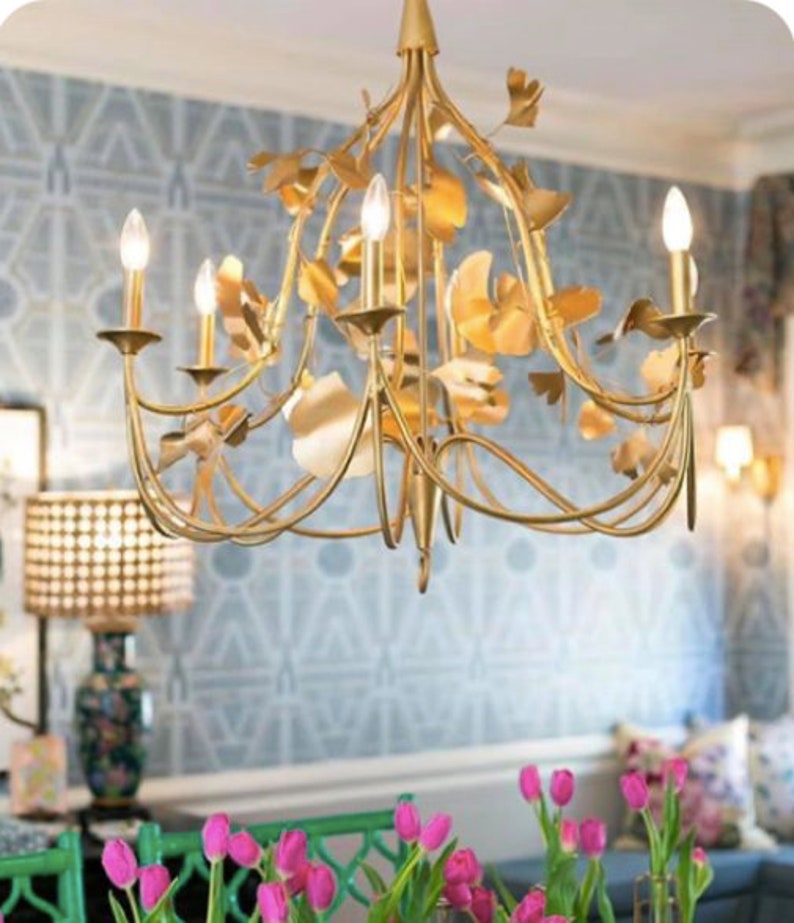 Copper Chandelier Kitchen Island Pendant Ceiling Light Copper Etsy