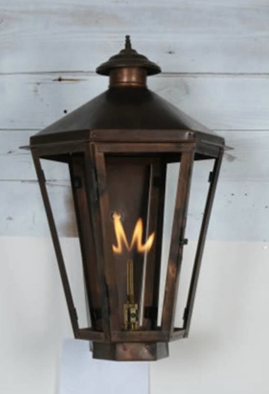 Copper Lantern Pendant Light Copper Light Fixture Rustic Etsy