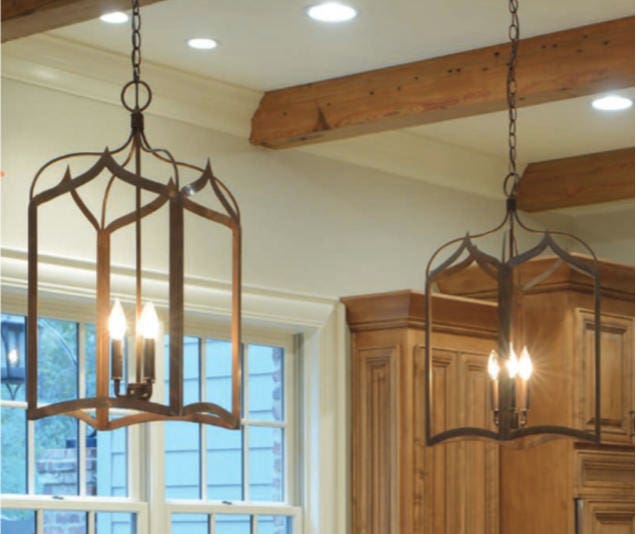 Caged 2024 island chandelier