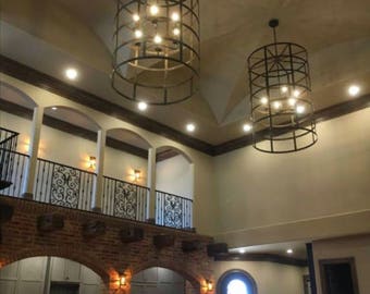 Pisa Chandelier Pendant Kitchen Island Light Ceiling Rustic Medieval Gothic Steel Lantern Antique Individually Handcrafted For Excellence