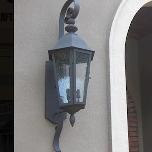 Lexington Gas Electric Lantern Outdoor Light Fixture Chandelier Kitchen Island Pendant Rustic Old World Craftsmanship Handmade in USA