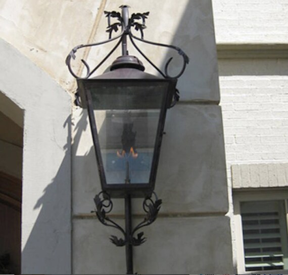 Copper Lantern Pendant Light Fixture Rustic Image 0