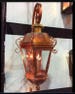 Copper Lantern Outdoor Chandelier Kitchen Island Pendant Light Fixture Rustic Medieval Gothic Lantern Antique Vintage Electric Crusader 