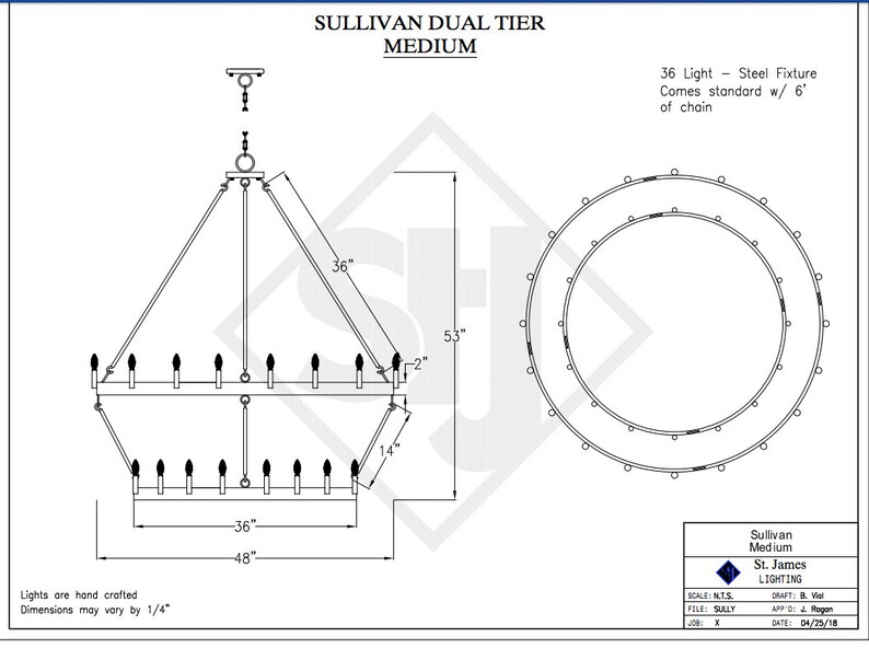 Sullivan's Chandelier main image 1