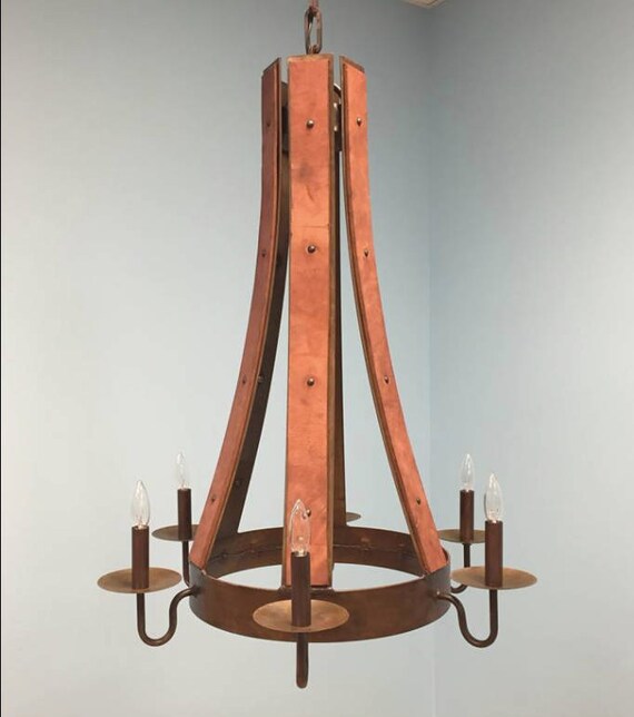 Copper Chandelier Pendant Light Rustic Medieval Gothic Copper Etsy