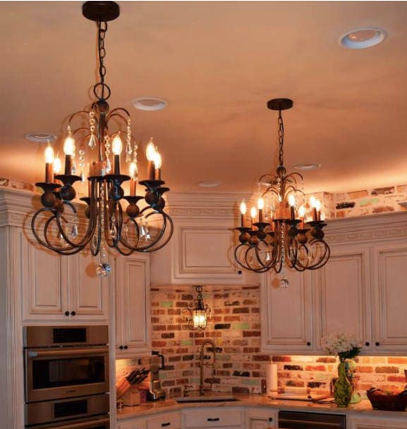 mardi gras chandelier