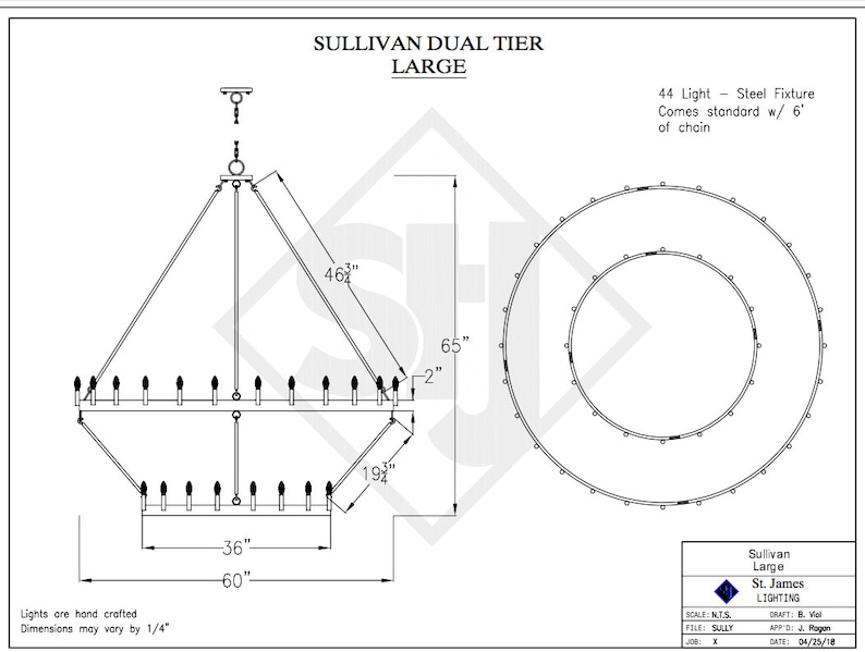 Sullivan's Chandelier main image 0