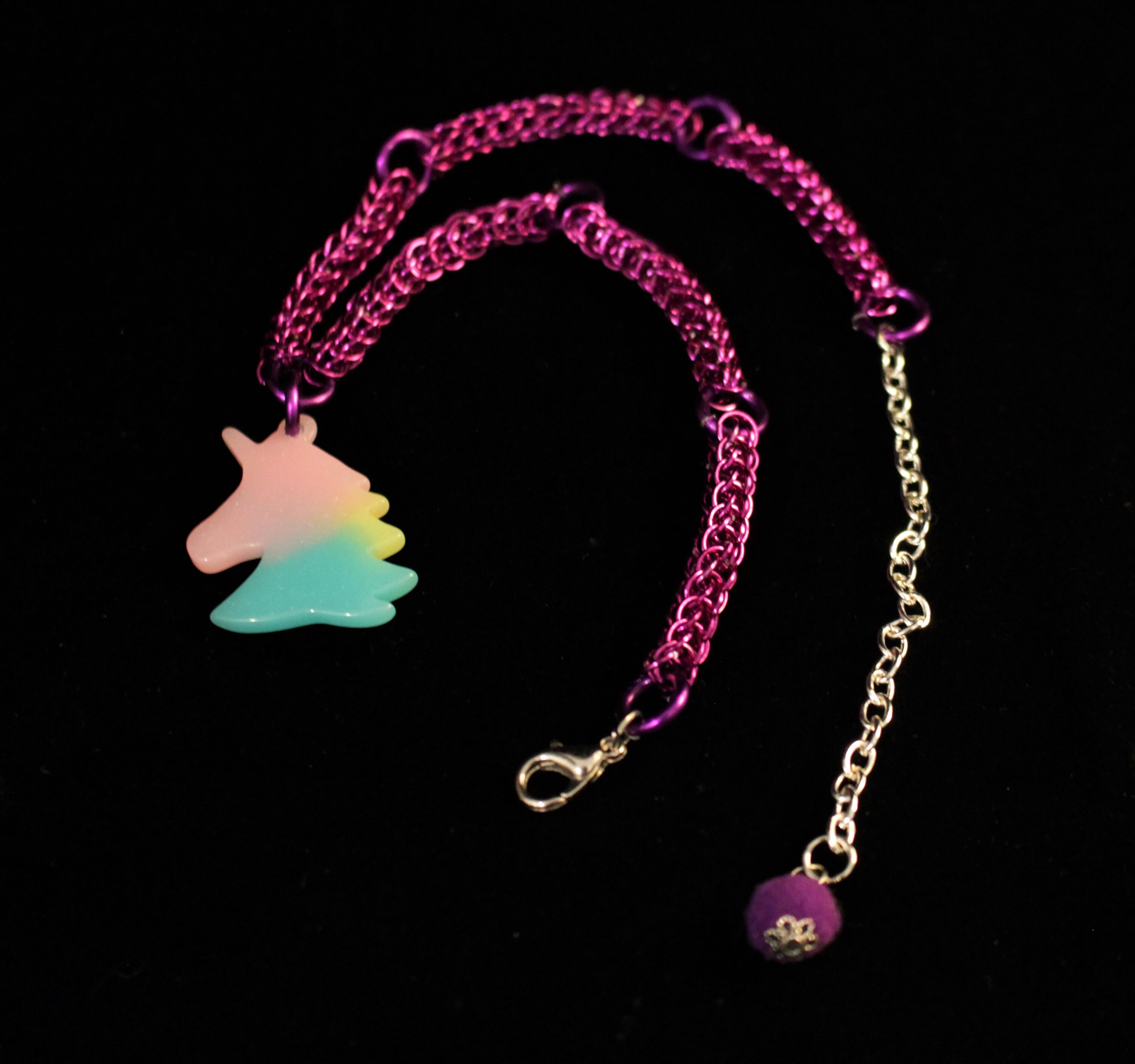 Collares de Cadena Kawaii con Adorable Colgantes Etsy