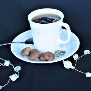 Sweet Tiny Tea Set Necklases