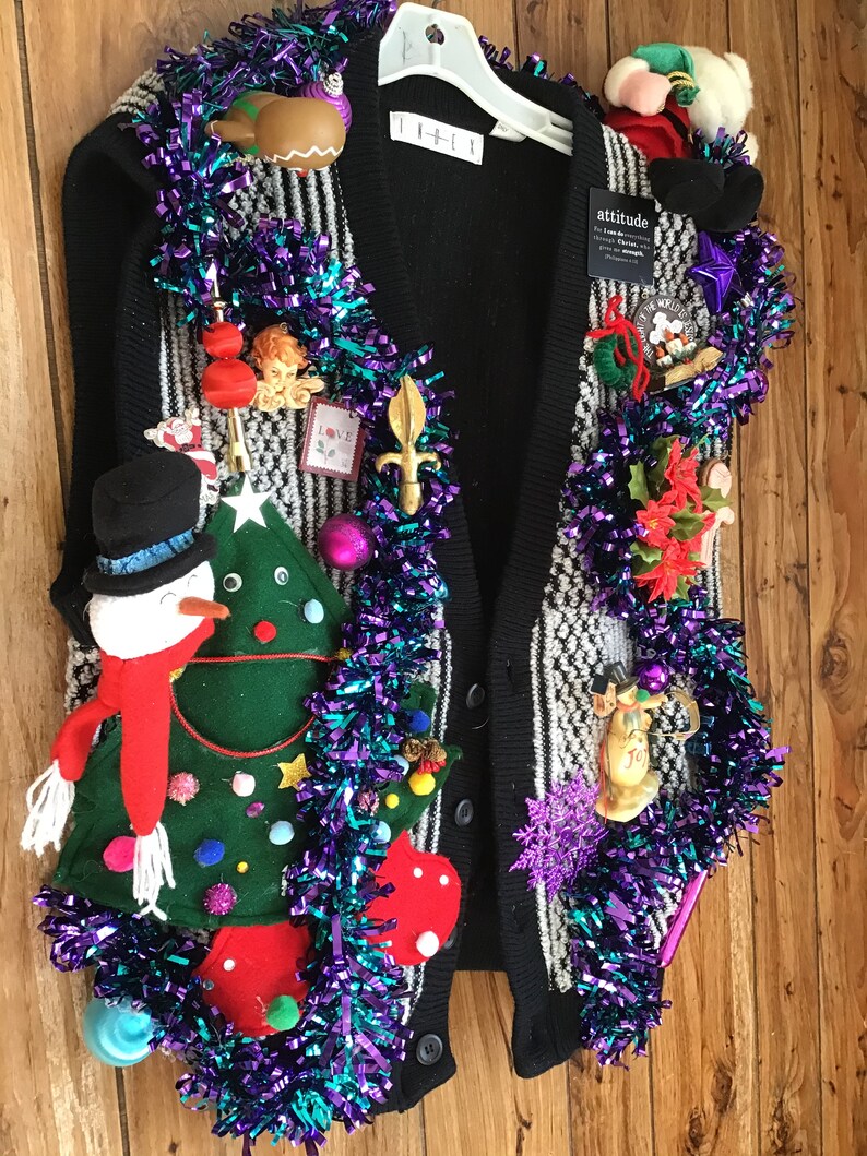 Christmas Ugly Holiday Sweater Xmas Men Large