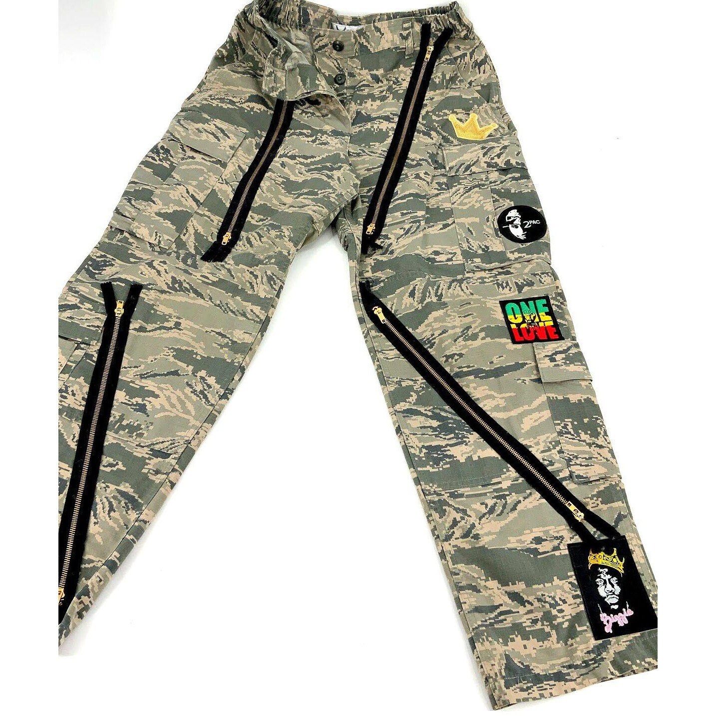 One-of-a-kind Custom Camo Pants Cargo 
