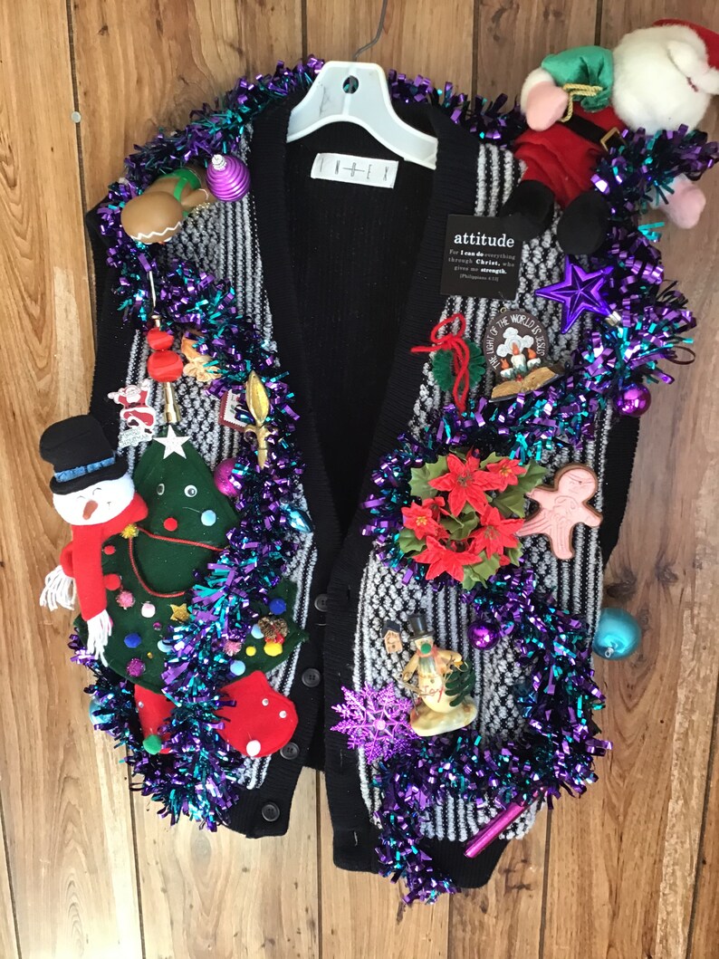 Christmas Ugly Holiday Sweater Xmas Men Large