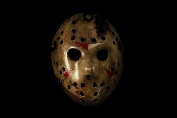 Jason Voorhees Mask Replica From Friday The 13th Etsy