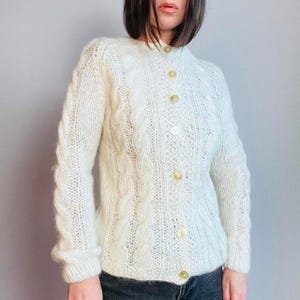 60s Mohair Cardigan - Etsy